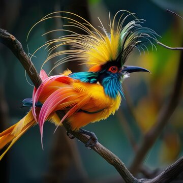 The Beauty of the bird of paradise - Cendrawasih