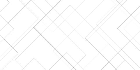 White abstract background template design. Modern Vector white square and triangle line background. Abstract gradient space banner design with Geometric background technology concept.