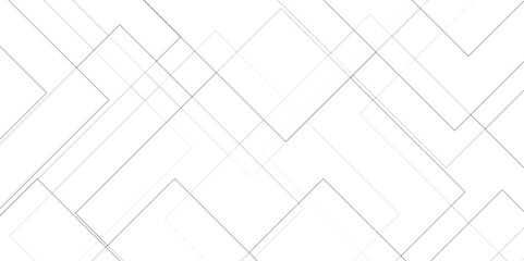 White abstract background template design. Modern Vector white square and triangle line background. Abstract gradient space banner design with Geometric background technology concept.