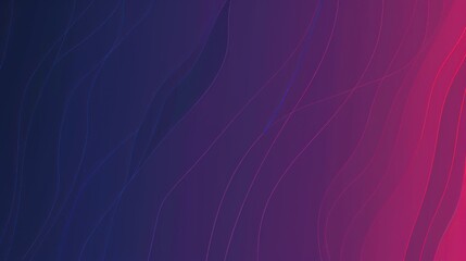 Abstract Gradient Background with Wavy Lines