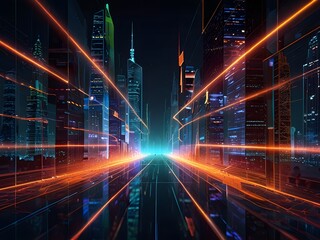 Vibrant Illustration of Online Interfaces: Social Media, Fintech, E-commerce, Influencers – Dynamic Digital Stream of Platforms Showcasing Modern Technology, Connectivity, and Online Interaction
