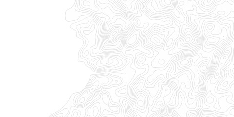 Abstract pattern with lines. Abstract sea map geographic contour map and topographic contours map background. Abstract white pattern topography vector background. Topographic line map background.