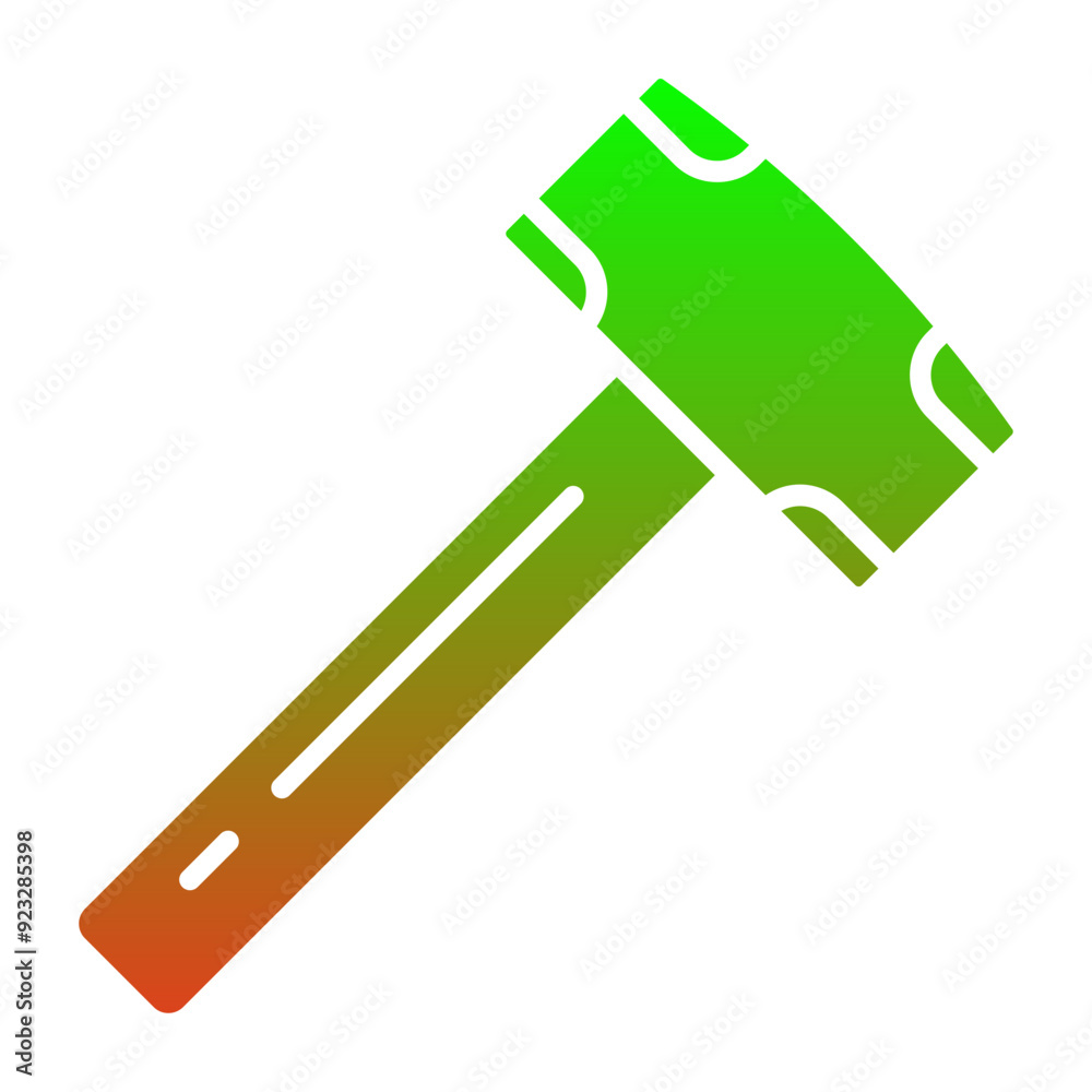 Canvas Prints Hammer Icon