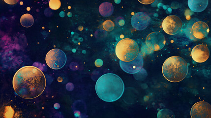 Naklejka premium abstract background with close up bubble 