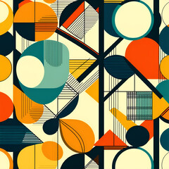 seamless pattern with circles