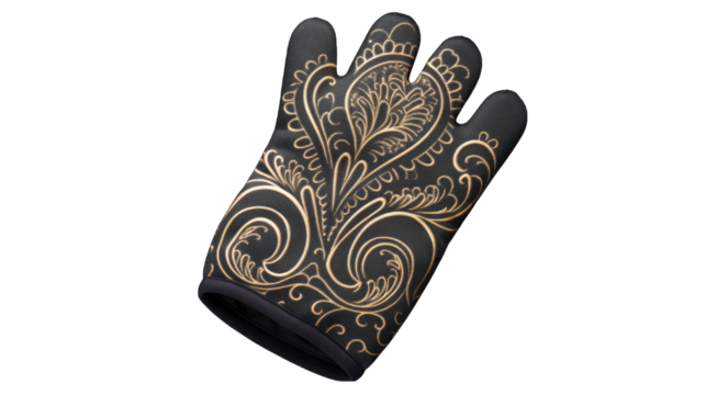 gloves isolated with clipping path.