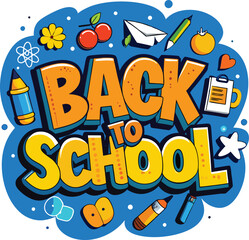 Back to School Vector design