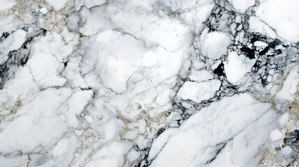 White and black marble texture background