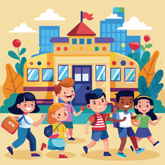 Back to School Vector design
