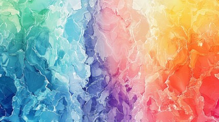 Fototapeta premium Marble texture, rainbow hues, flat design illustration