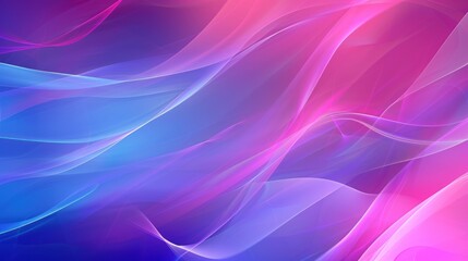 Abstract Blue and Pink Swirls