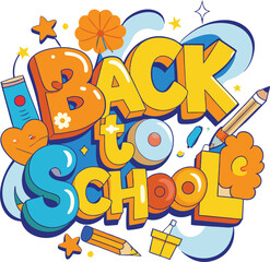 Back to School Vector design