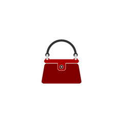 Women handbag icon isolated on transparent background