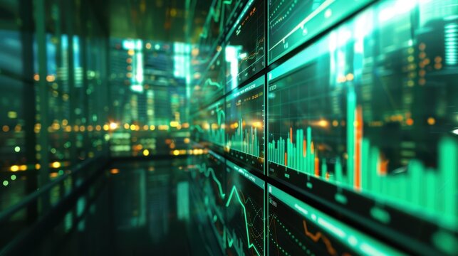 The digital stock charts - Powered by Adobe