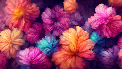 Background colorful design flower background.