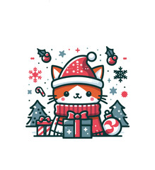  trishmas icon vector logo art.