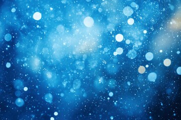 Obraz premium Abstract blue background. Christmas background, ai