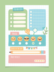 Hand drawn bullet poster template