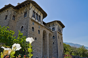 Fototapeta premium The histotic Zecate house in Gjirokastra