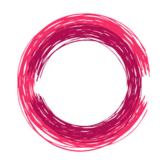ink circle grunge colorful vector. Space for text ready to use.