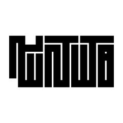 January Month Kannada Typography