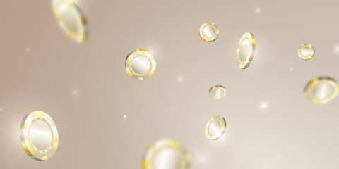 casino background vector illustration for gambling poster banner elegant design