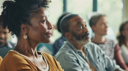 Individuals in a lecture hall show rapt attention, indicative of their dedication to gaining new knowledge and insights.