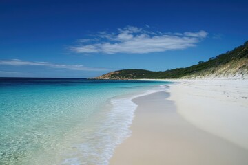 Obraz premium Albany Australia. Stunning White Sand Beaches at Two Peoples Bay Conservation Reserve