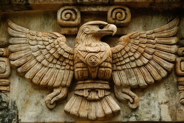 Aztec Eagle Deity: Ancient Symbol of South American Gods and Mysticism