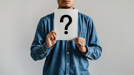 The anonymous person with question mark