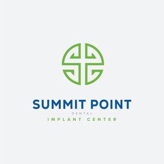 S Logo. S Letter Design Vector with Color.Logos Design Element Stock Vector Illustration Template