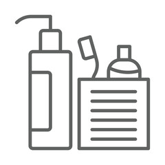 Toiletries icon Design