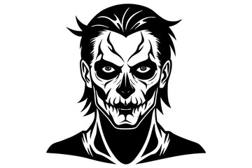 vector illustration of a skull