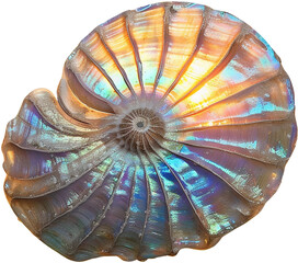 Iridescent Nautilus Shell