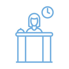 Hotel Lobby icon Design