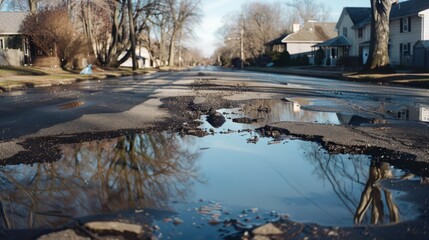 An eerie, dimly-lit abandoned tunnel with crumbling tiles and debris scattered, evoking a sense of decay and mystery in a forgotten, shadowy environment.