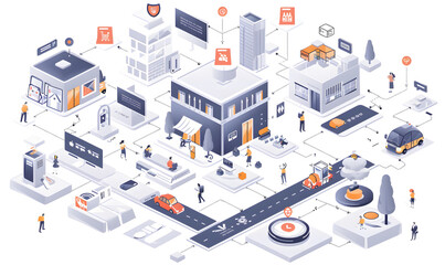 Obraz premium investment and business graphic advertising backgrounds