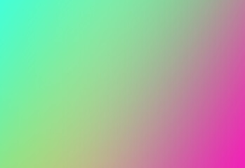 Bright colorful pink and green gradient graphic design wallpaper background texture.