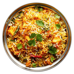 PNG Delicious Indian Biryani Dish