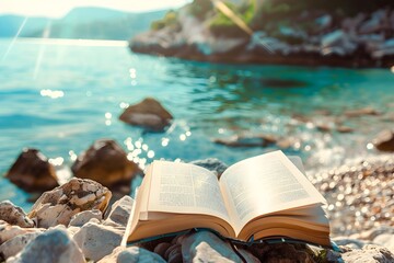 Relaxing summer read by the sea