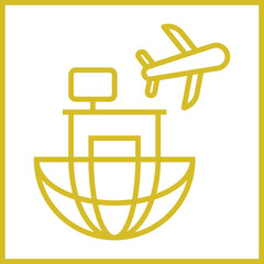 Tour Desk icon Design