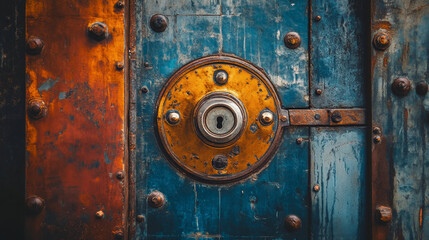 "A mock-up illustrating a proactive approach to building reliable security, featuring key elements such as firewalls, encryption, authentication protocols, and intrusion detection systems.