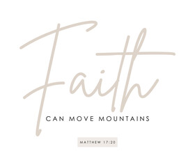 Faith verse, Bible verse text vector, Printable scripture text, Bible text art vector	