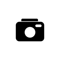 Camera icon logo design. photo camera sign and symbol. photography icon.