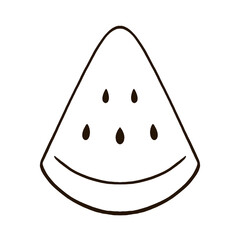 watermelon icon on a transparent background