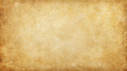 Warm, distressed cream-colored parchment paper background with subtle vintage grunge texture, perfect for adding a nostalgic feel to your design or artwork projects.