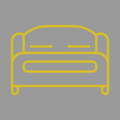 Luxury Bedding icon Design