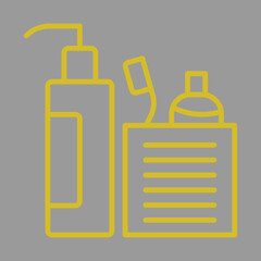 Toiletries icon Design