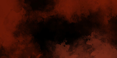 abstract cloud and vapor texture background. Black and red smoke aquarelle smudge illustration smooth grungy smokey light red colors ink glow. red color powder explosion	
