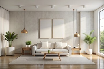 Clean Canvas: White, neutral tones, textured surfaces, minimalist, contemporary